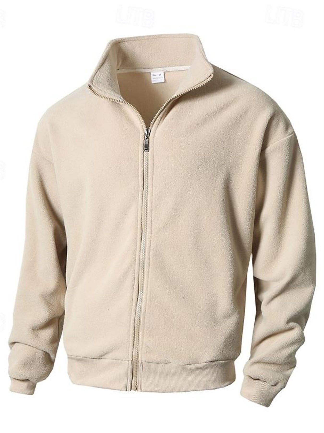 Luxuriöse Wolljacke mit Reißverschluss - Bysuited.